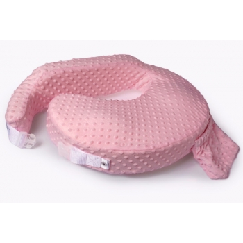 Подушка для кормления Loona эргономичная, Bubble розовый