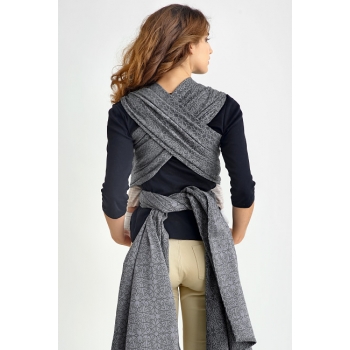 Слинг-шарф для новорожденных Diva Basico, Charcoal