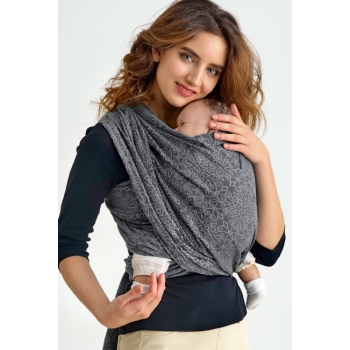 Слинг-шарф для новорожденных Diva Basico, Charcoal