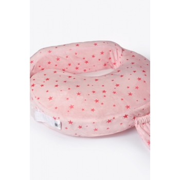 Подушка для кормления Loona эргономичная, Stars розовый