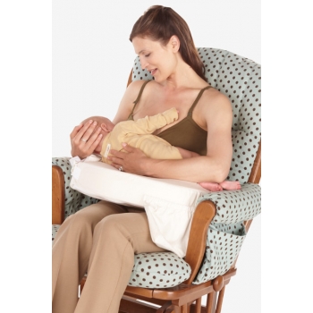 Подушка для кормления Loona эргономичная, Stars 3D серый