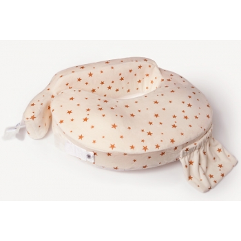 Подушка для кормления Loona эргономичная, Stars бежевый
