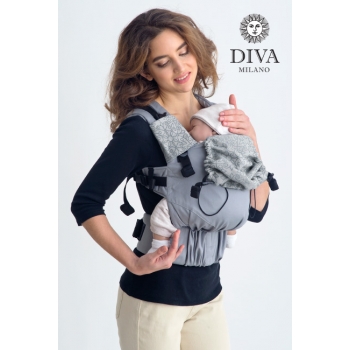 Накладки для сосания к эрго-рюкзаку, Diva Argento