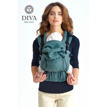 Эрго-рюкзак шарфовый Diva Basico Atlantico One!