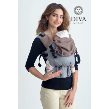 Накладки для сосания к эрго-рюкзаку, Diva Cacao