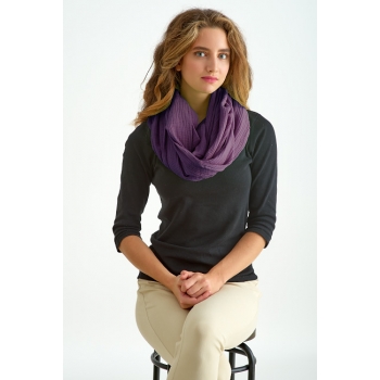 Накидка для кормления (милк снуд) муслиновая, Melanzana