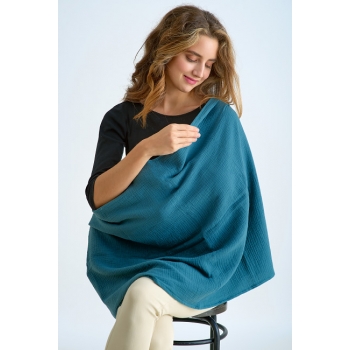 Накидка для кормления (милк снуд) муслиновая, Murena