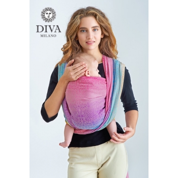 Слинг-шарф с рождения Diva Basico, Pastello (градация)