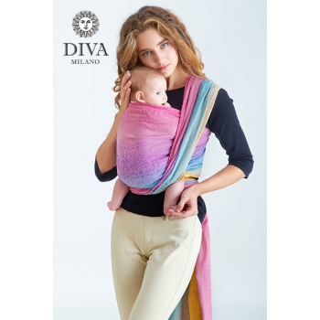 Слинг-шарф с рождения Diva Basico, Pastello (градация)