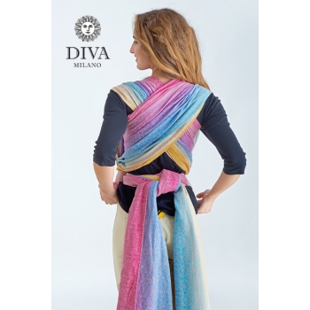 Слинг-шарф с рождения Diva Basico, Pastello (градация)