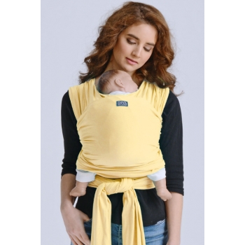 Трикотажный слинг-шарф с рождения Diva Stretchy, Banana