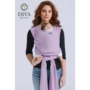 Трикотажный слинг-шарф с рождения Diva Stretchy, Lavanda