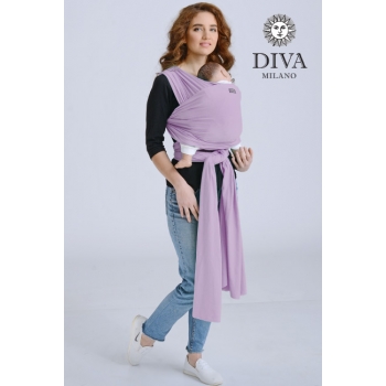 Трикотажный слинг-шарф с рождения Diva Stretchy, Lavanda