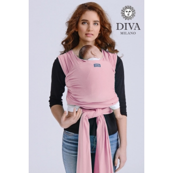 Трикотажный слинг-шарф Diva Stretchy, Pink