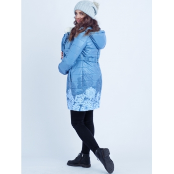 Слингокуртка зимняя 3 в 1 Diva Outerwear Celeste Snowflakes