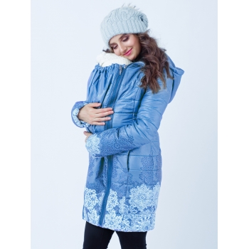 Слингокуртка зимняя 3 в 1 Diva Outerwear Celeste Snowflakes