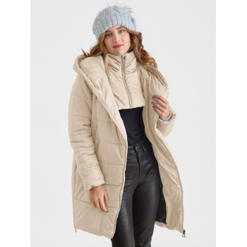 Слингокуртка зимняя (трансформер) 3в1, цвет бежевый