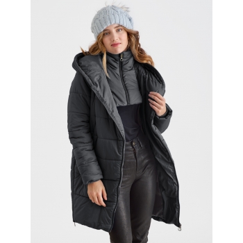 Слингокуртка зимняя (трансформер) 3в1, цвет графит