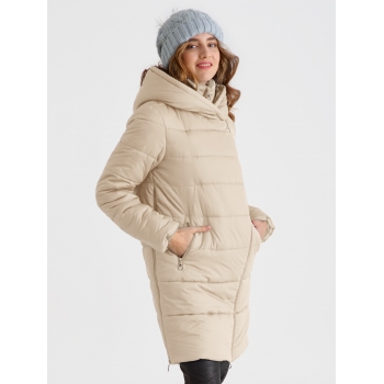 Слингокуртка зимняя (трансформер) 3в1, цвет бежевый