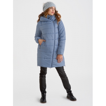 Слингокуртка зимняя (трансформер) 3в1, цвет серо-голубой