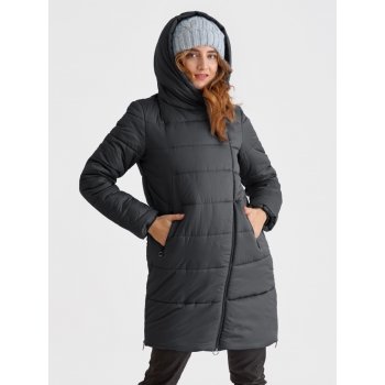 Слингокуртка зимняя (трансформер) 3в1, цвет графит