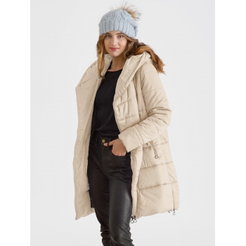 Слингокуртка зимняя (трансформер) 3в1, цвет бежевый