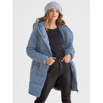 Слингокуртка зимняя (трансформер) 3в1, цвет серо-голубой