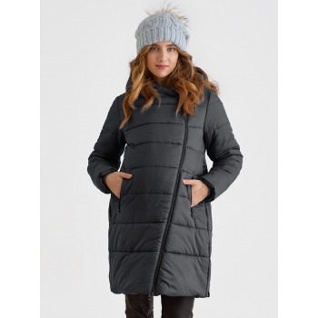 Слингокуртка зимняя (трансформер) 3в1, цвет графит