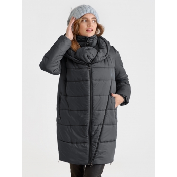 Слингокуртка зимняя (трансформер) 3в1, цвет графит