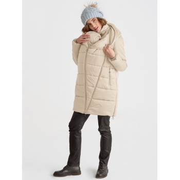 Слингокуртка зимняя (трансформер) 3в1, цвет бежевый