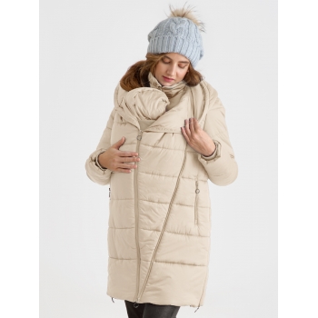 Слингокуртка зимняя (трансформер) 3в1, цвет бежевый