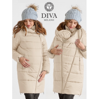 Слингокуртка зимняя (трансформер) 3в1, цвет бежевый