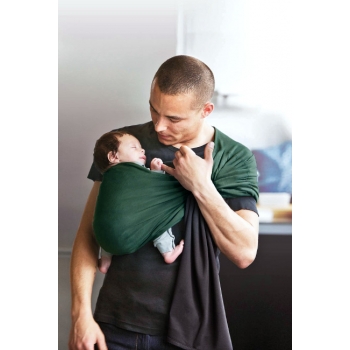 Слинг с кольцами трикотажный Diva Stretchy Grafite/Pino