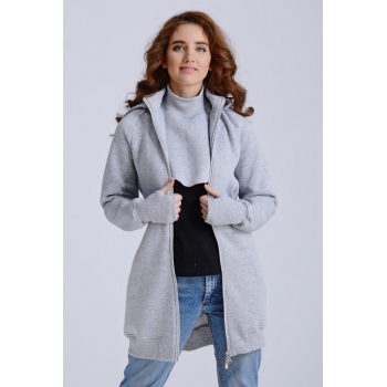 Слинготолстовка (слингокофта) для беременных Diva Outerwear 3в1, Nebbia