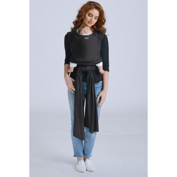 Трикотажный слинг-шарф Diva Stretchy, Nero