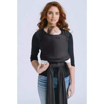 Трикотажный слинг-шарф Diva Stretchy, Nero