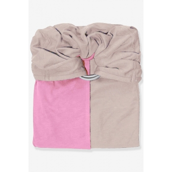 Слинг с кольцами трикотажный Diva Stretchy Pink/Beige