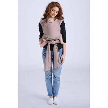 Трикотажный слинг-шарф для новорожденного Diva Stretchy, Sabbia