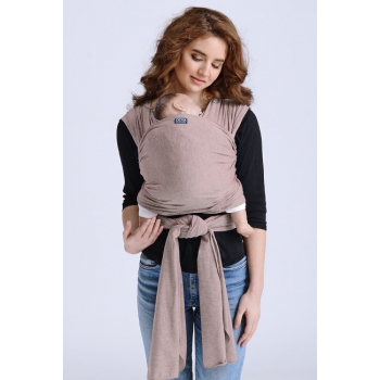 Трикотажный слинг-шарф для новорожденного Diva Stretchy, Sabbia