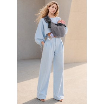Слинг переноска на бедро Diva Milano, Velvet Grey