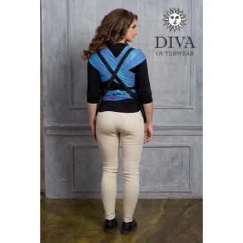 Слингонакидка из шерсти Diva Outerwear Antracite (графит)