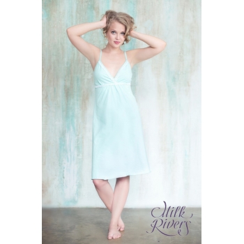 Ночная сорочка для беременных и кормящих "Селена" Milk Rivers,ментол