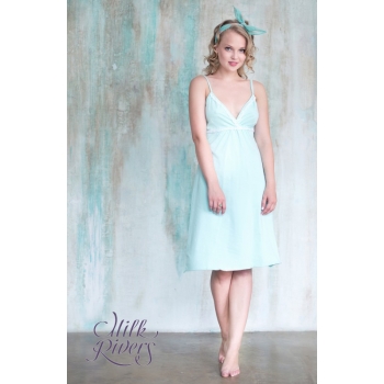 Ночная сорочка для беременных и кормящих "Селена" Milk Rivers,ментол