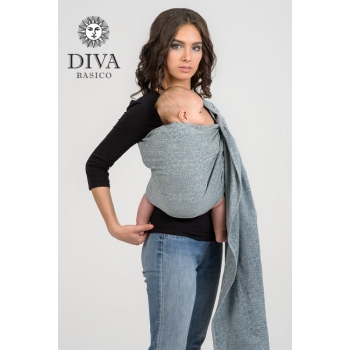 Слинг с кольцами Diva Basico, Argento