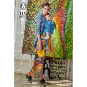 Слинг-шарф Diva Basico, Oltremare