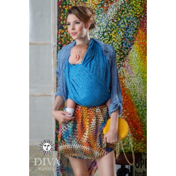 Слинг-шарф Diva Basico, Oltremare