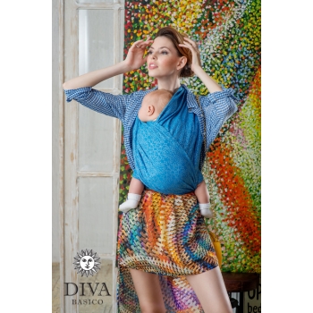 Слинг-шарф Diva Basico, Oltremare