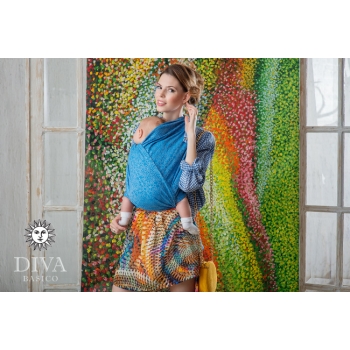 Слинг-шарф Diva Basico, Oltremare