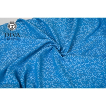 Май-слинг Diva Basico, Oltremare с капюшоном