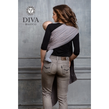 Слинг с кольцами Diva Basico, Cacao